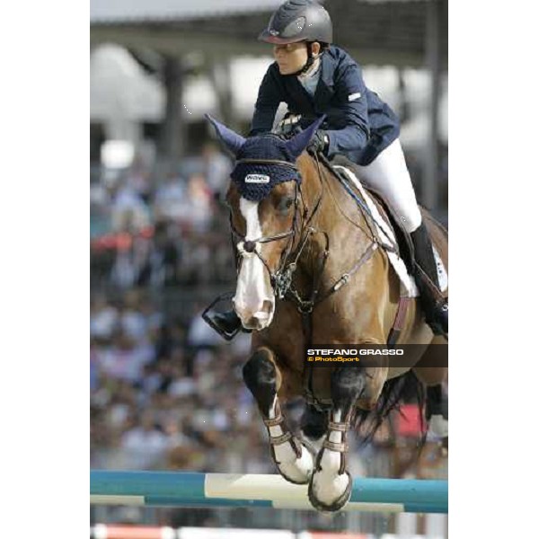 ROMA - Villa Borghese - 75¡ Piazza di Siena - Jonella Ligresti on Nanta during the Loro Piana Grand Prix Rome, 27th may 2007 ph. Stefano Grasso