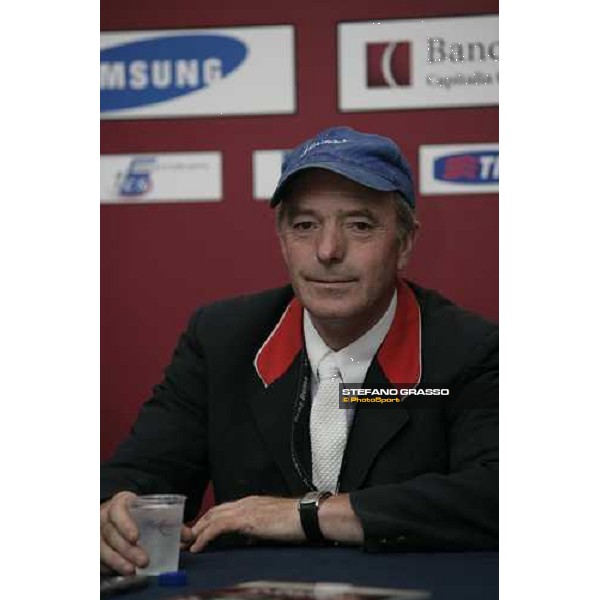 ROMA - Villa Borghese - 75¡ Piazza di Siena - John Whitaker during the press conference of the Loro Piana Grand Prix Rome, 27th may 2007 ph. Stefano Grasso