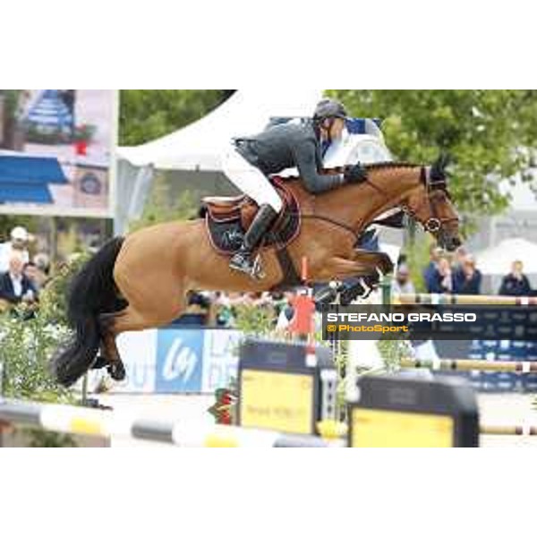LGCT of Paris - Class 16 - Patrice Delaveau on Urcos de Kerglenn HDC - Paris , Champ de Mars - 2 July 2017 - ph.Stefano Grasso/LGCT