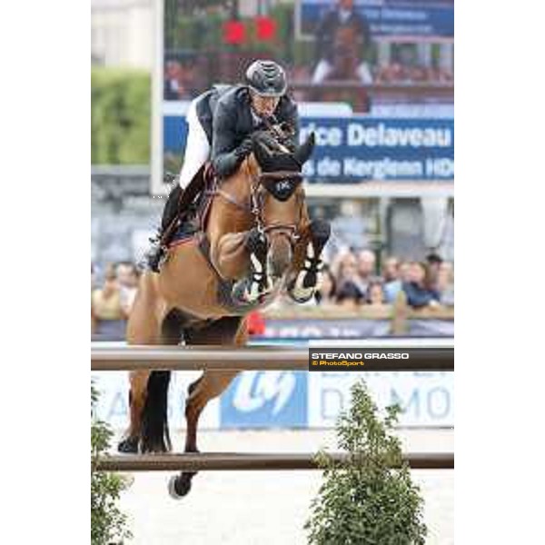 LGCT of Paris - Class 16 - Patrice Delaveau on Urcos de Kerglenn HDC - Paris , Champ de Mars - 2 July 2017 - ph.Stefano Grasso/LGCT