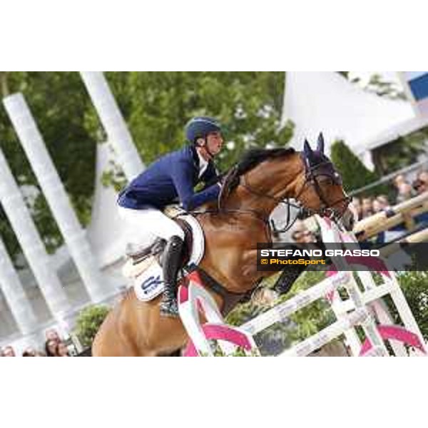 LGCT of Paris - Class 16 - Daniel Deusser on Cortani - Paris , Champ de Mars - 2 July 2017 - ph.Stefano Grasso/LGCT