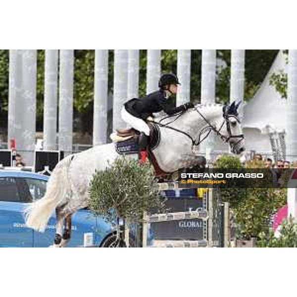 LGCT of Paris - Class 16 - Jennifer Gates on Luftikus S - Paris , Champ de Mars - 2 July 2017 - ph.Stefano Grasso/LGCT