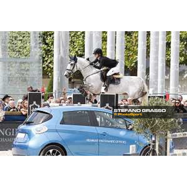 LGCT of Paris - Class 16 - Jennifer Gates on Luftikus S - Paris , Champ de Mars - 2 July 2017 - ph.Stefano Grasso/LGCT