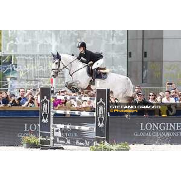 LGCT of Paris - Class 16 - Jennifer Gates on Luftikus S - Paris , Champ de Mars - 2 July 2017 - ph.Stefano Grasso/LGCT