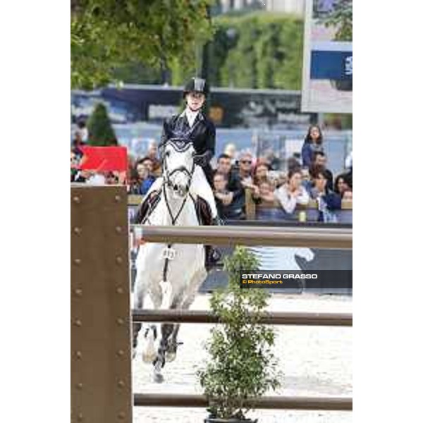 LGCT of Paris - Class 16 - Jennifer Gates on Luftikus S - Paris , Champ de Mars - 2 July 2017 - ph.Stefano Grasso/LGCT