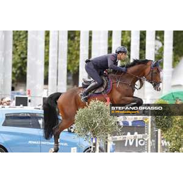 LGCT of Paris - Class 16 - Emilio Bicocchi on Call Me - Paris , Champ de Mars - 2 July 2017 - ph.Stefano Grasso/LGCT