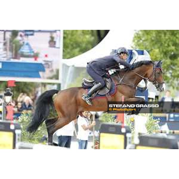 LGCT of Paris - Class 16 - Emilio Bicocchi on Call Me - Paris , Champ de Mars - 2 July 2017 - ph.Stefano Grasso/LGCT
