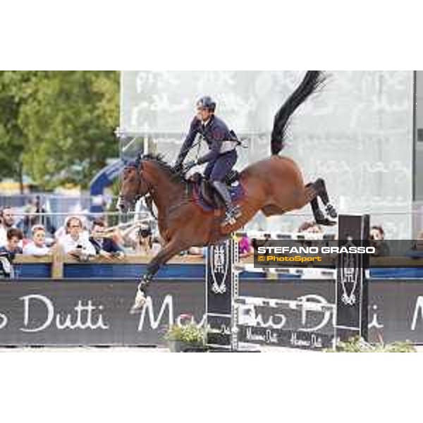 LGCT of Paris - Class 16 - Emilio Bicocchi on Call Me - Paris , Champ de Mars - 2 July 2017 - ph.Stefano Grasso/LGCT