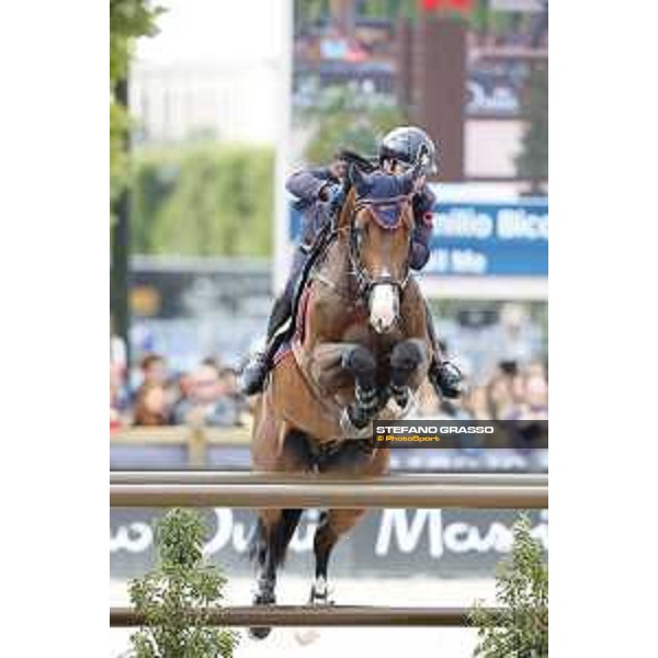 LGCT of Paris - Class 16 - Emilio Bicocchi on Call Me - Paris , Champ de Mars - 2 July 2017 - ph.Stefano Grasso/LGCT