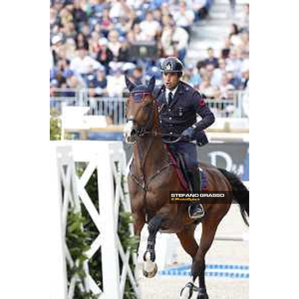 LGCT of Paris - Class 16 - Emilio Bicocchi on Call Me - Paris , Champ de Mars - 2 July 2017 - ph.Stefano Grasso/LGCT