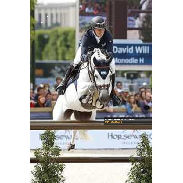 LGCT of Paris - Class 16 - David Will on Monodie H - Paris , Champ de Mars - 2 July 2017 - ph.Stefano Grasso/LGCT