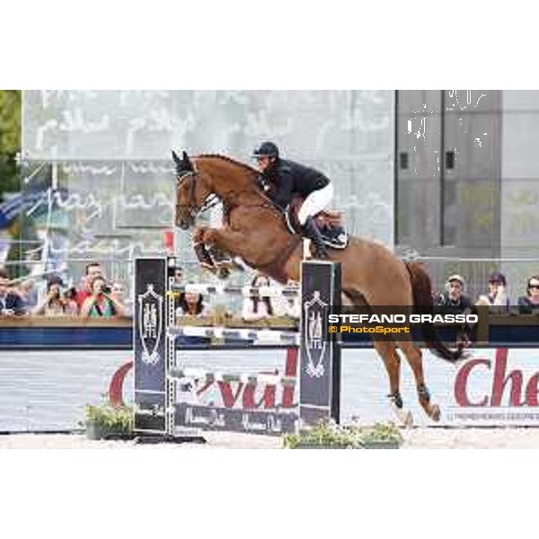 LGCT of Paris - Class 16 - Cindy van der Straten on Chacco R - Paris , Champ de Mars - 2 July 2017 - ph.Stefano Grasso/LGCT