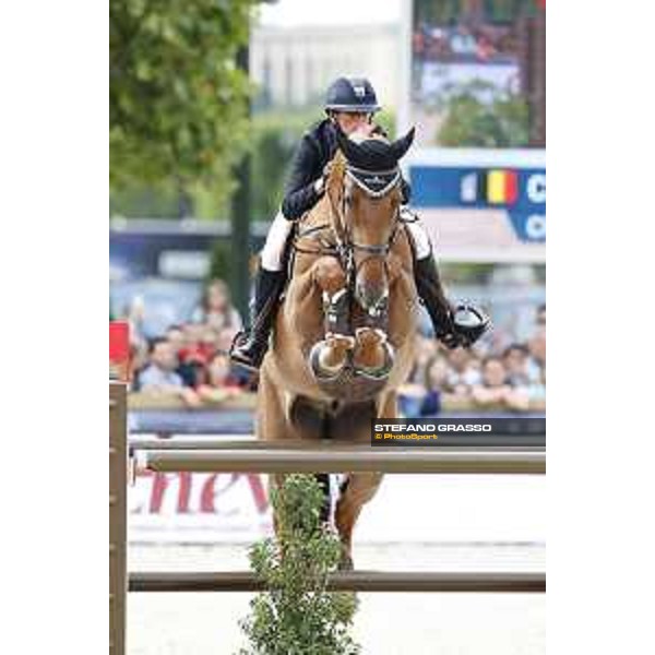 LGCT of Paris - Class 16 - Cindy van der Straten on Chacco R - Paris , Champ de Mars - 2 July 2017 - ph.Stefano Grasso/LGCT