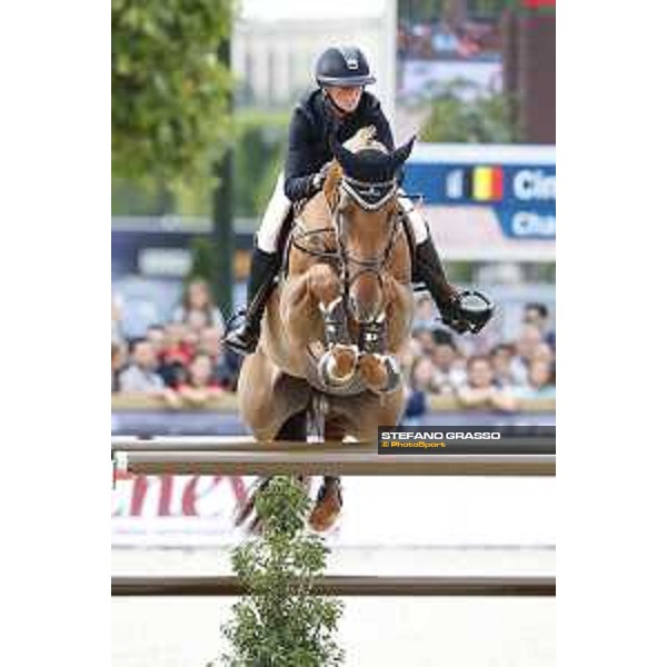 LGCT of Paris - Class 16 - Cindy van der Straten on Chacco R - Paris , Champ de Mars - 2 July 2017 - ph.Stefano Grasso/LGCT