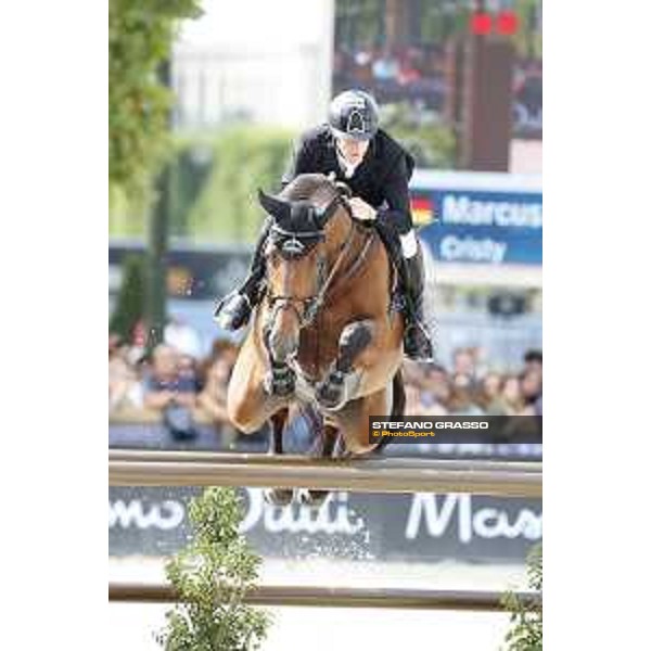 LGCT of Paris - Class 16 - Marcus Ehning on Cristy - Paris , Champ de Mars - 2 July 2017 - ph.Stefano Grasso/LGCT