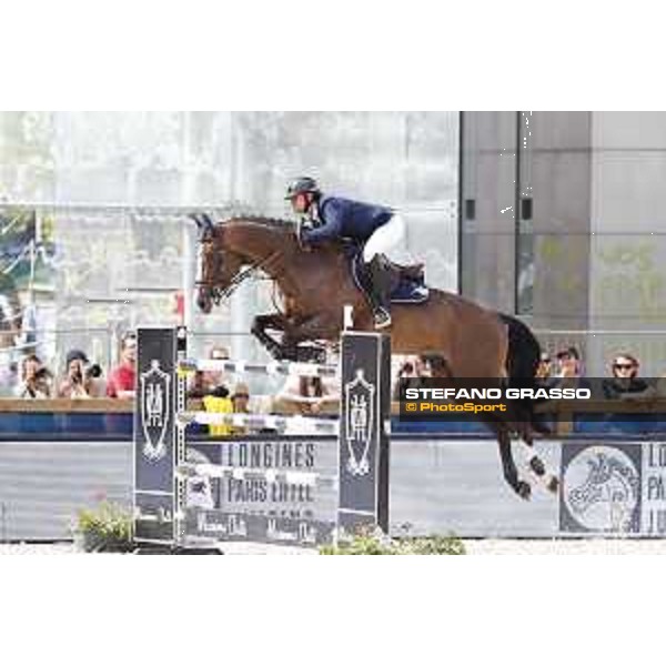 LGCT of Paris - Class 16 - Mathieu Billot on Shiva d’Amaury - Paris , Champ de Mars - 2 July 2017 - ph.Stefano Grasso/LGCT