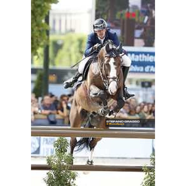 LGCT of Paris - Class 16 - Mathieu Billot on Shiva d’Amaury - Paris , Champ de Mars - 2 July 2017 - ph.Stefano Grasso/LGCT