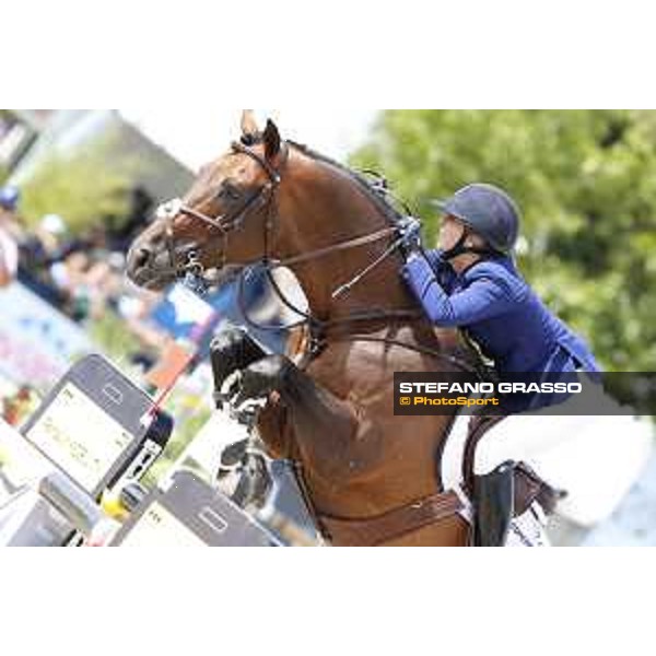 LGCT of Paris - Class 16 - Audrey Coulter on Capital Colnardo - Paris , Champ de Mars - 2 July 2017 - ph.Stefano Grasso/LGCT