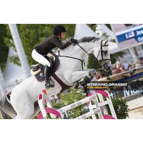 LGCT of Paris - Class 16 - Jessica Springsteen on Cynar V. - Paris , Champ de Mars - 2 July 2017 - ph.Stefano Grasso/LGCT