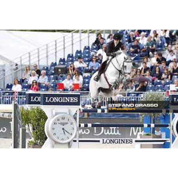 LGCT of Paris - Class 16 - Jessica Springsteen on Cynar V. - Paris , Champ de Mars - 2 July 2017 - ph.Stefano Grasso/LGCT