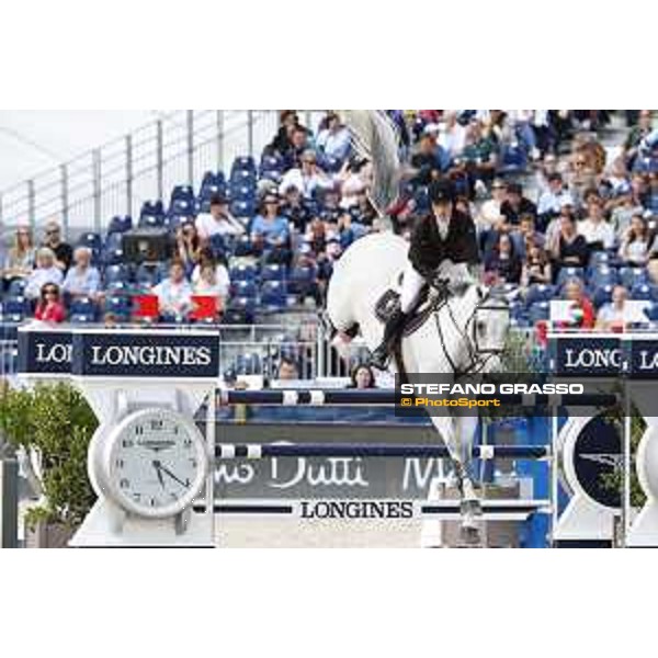 LGCT of Paris - Class 16 - Jessica Springsteen on Cynar V. - Paris , Champ de Mars - 2 July 2017 - ph.Stefano Grasso/LGCT