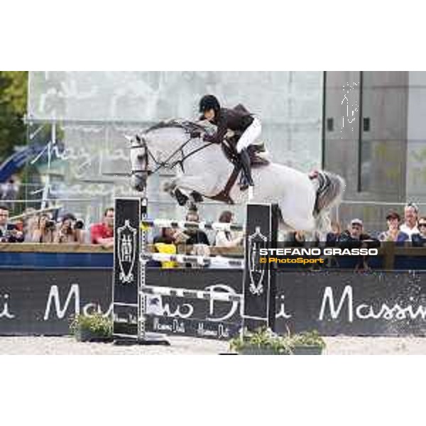 LGCT of Paris - Class 16 - Jessica Springsteen on Cynar V. - Paris , Champ de Mars - 2 July 2017 - ph.Stefano Grasso/LGCT