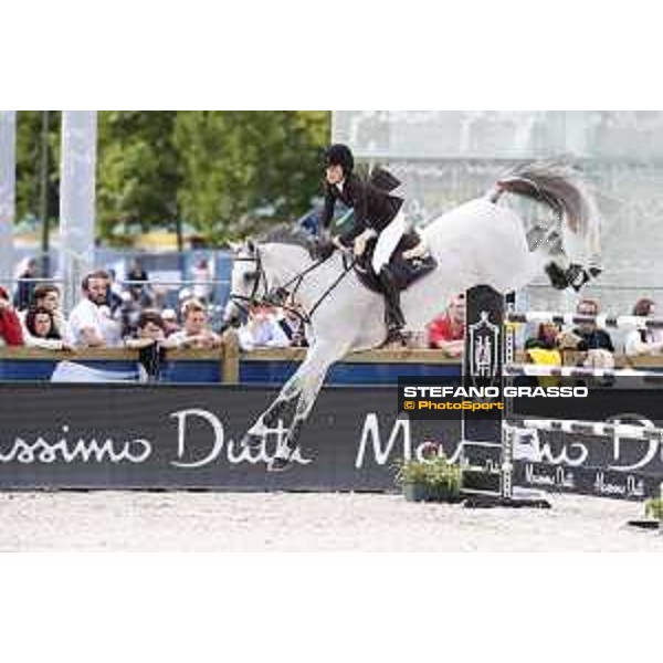 LGCT of Paris - Class 16 - Jessica Springsteen on Cynar V. - Paris , Champ de Mars - 2 July 2017 - ph.Stefano Grasso/LGCT