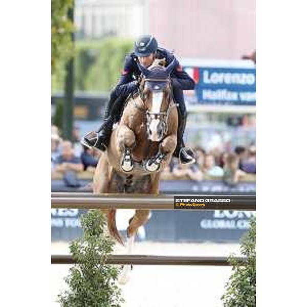 LGCT of Paris - Class 16 - Lorenzo De Luca on Halifax van het Kluizebos - Paris , Champ de Mars - 2 July 2017 - ph.Stefano Grasso/LGCT