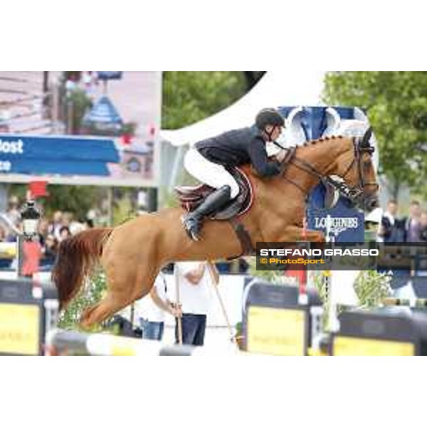 LGCT of Paris - Class 16 - Roger Yves Bost on Sidney Une Prince - Paris , Champ de Mars - 2 July 2017 - ph.Stefano Grasso/LGCT