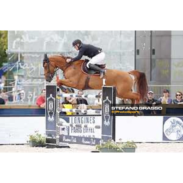 LGCT of Paris - Class 16 - Roger Yves Bost on Sidney Une Prince - Paris , Champ de Mars - 2 July 2017 - ph.Stefano Grasso/LGCT