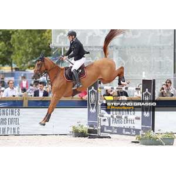 LGCT of Paris - Class 16 - Roger Yves Bost on Sidney Une Prince - Paris , Champ de Mars - 2 July 2017 - ph.Stefano Grasso/LGCT
