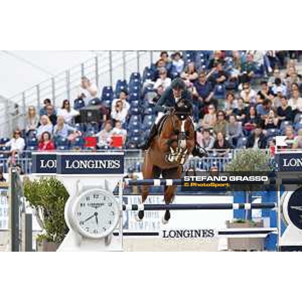 LGCT of Paris - Class 16 - Simon Delestre on Chesall Zimequest - Paris , Champ de Mars - 2 July 2017 - ph.Stefano Grasso/LGCT