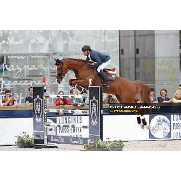 LGCT of Paris - Class 16 - Simon Delestre on Chesall Zimequest - Paris , Champ de Mars - 2 July 2017 - ph.Stefano Grasso/LGCT