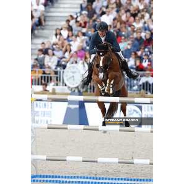 LGCT of Paris - Class 16 - Simon Delestre on Chesall Zimequest - Paris , Champ de Mars - 2 July 2017 - ph.Stefano Grasso/LGCT