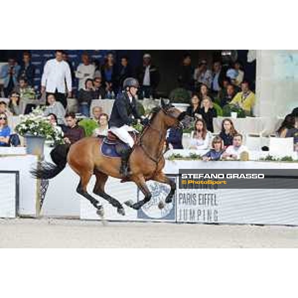 LGCT of Paris - Class 16 - Patrice Delaveau on Urcos de Kerglenn HDC - Paris , Champ de Mars - 2 July 2017 - ph.Stefano Grasso/LGCT