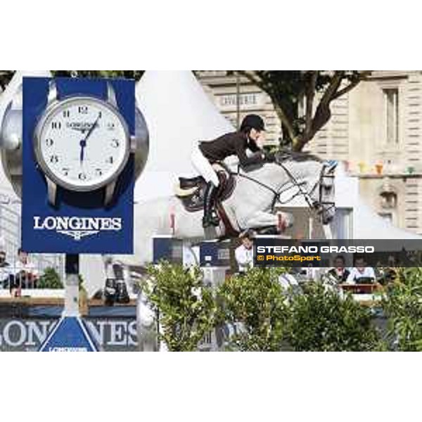 LGCT of Paris - Class 16 - Jessica Springsteen on Cynar V. - Paris , Champ de Mars - 2 July 2017 - ph.Stefano Grasso/LGCT