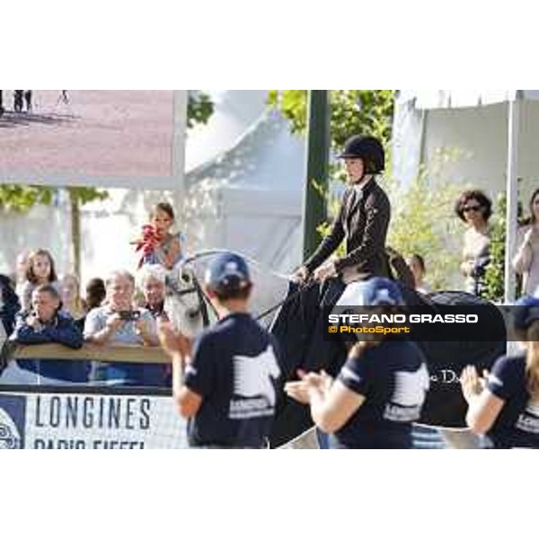 LGCT of Paris - Class 16 - Prize giving ceremony - Jessica Springsteen on Cynar V. - Paris , Champ de Mars - 2 July 2017 - ph.Stefano Grasso/LGCT