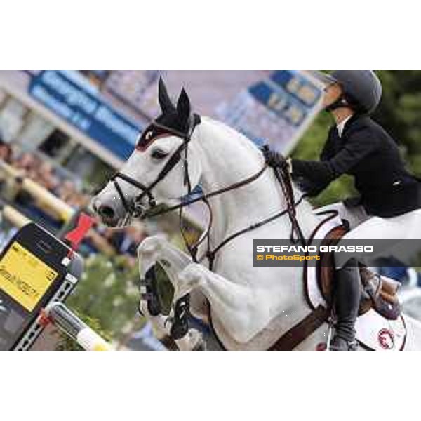 LGCT of Paris - Class 16 - Georgina Bloomberg on Manodie II H - Paris , Champ de Mars - 2 July 2017 - ph.Stefano Grasso/LGCT