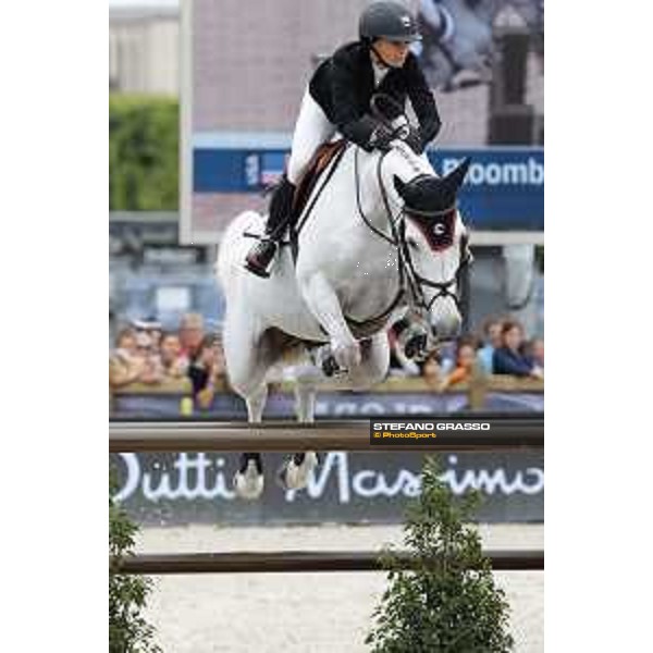 LGCT of Paris - Class 16 - Georgina Bloomberg on Manodie II H - Paris , Champ de Mars - 2 July 2017 - ph.Stefano Grasso/LGCT
