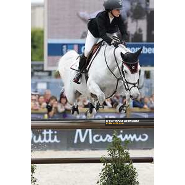LGCT of Paris - Class 16 - Georgina Bloomberg on Manodie II H - Paris , Champ de Mars - 2 July 2017 - ph.Stefano Grasso/LGCT