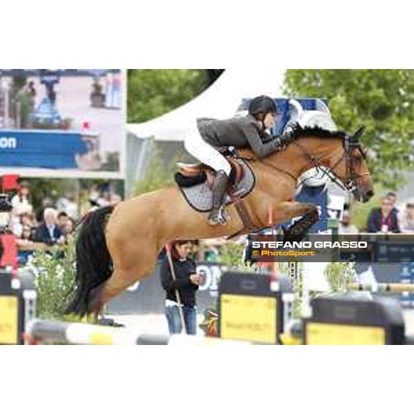 LGCT of Paris - Class 16 - Alexandra Thornton on Charielle - Paris , Champ de Mars - 2 July 2017 - ph.Stefano Grasso/LGCT