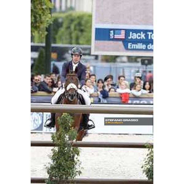 LGCT of Paris - Class 16 - Jack Towell on Emilie de Diamant A S - Paris , Champ de Mars - 2 July 2017 - ph.Stefano Grasso/LGCT