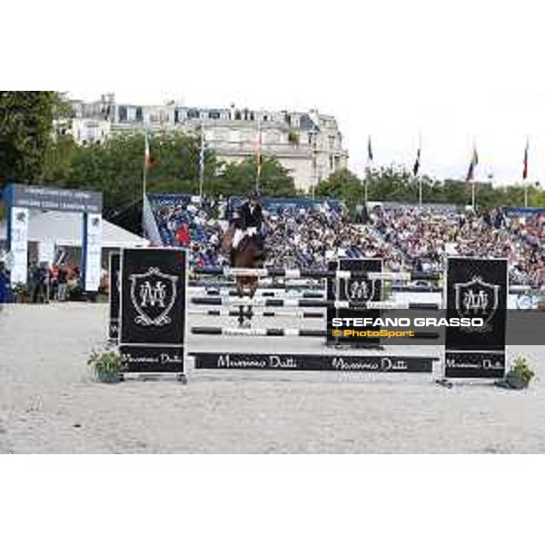 LGCT of Paris - Class 16 - Patrice Delaveau on Urcos de Kerglenn HDC - Paris , Champ de Mars - 2 July 2017 - ph.Stefano Grasso/LGCT