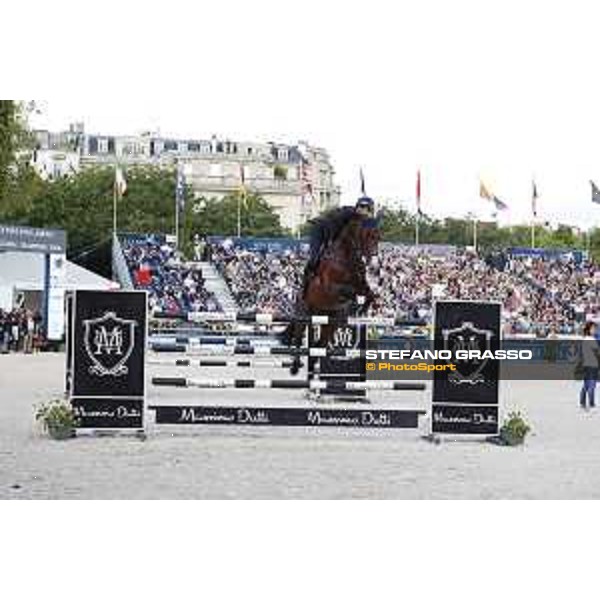 LGCT of Paris - Class 16 - Emilio Bicocchi on Call Me - Paris , Champ de Mars - 2 July 2017 - ph.Stefano Grasso/LGCT