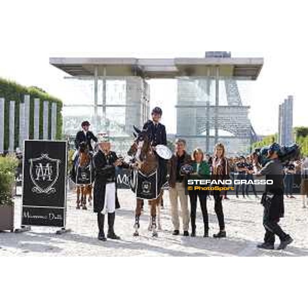 LGCT of Paris - Class 16 - Prize giving ceremony - Lorenzo De Luca on Halifax van het Kluizebos with the Massimo Dutti Eiffel Challenge - Paris , Champ de Mars - 2 July 2017 - ph.Stefano Grasso/LGCT