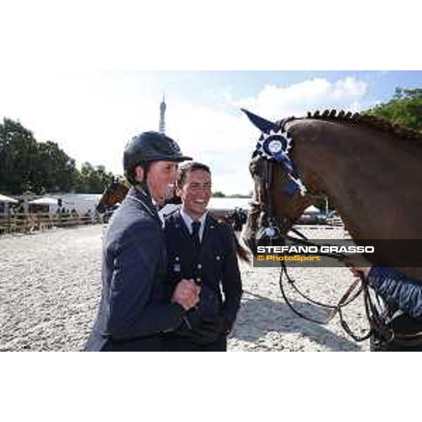 LGCT of Paris - Class 16 - Lorenzo de Luca and Ben Maher - Paris , Champ de Mars - 2 July 2017 - ph.Stefano Grasso/LGCT