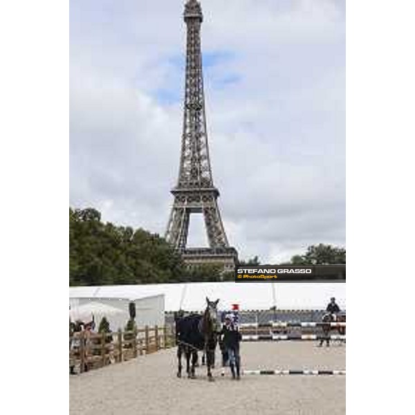 LGCT of Paris - Behind the scenes - Warm up - Paris , Champ de Mars - 30 June 2017 - ph.Mario Grassia/LGCT