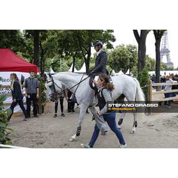 LGCT of Paris - Behind the scenes - Philippe Rozier - Paris , Champ de Mars - 1 July 2017 - ph.Mario Grassia/LGCT