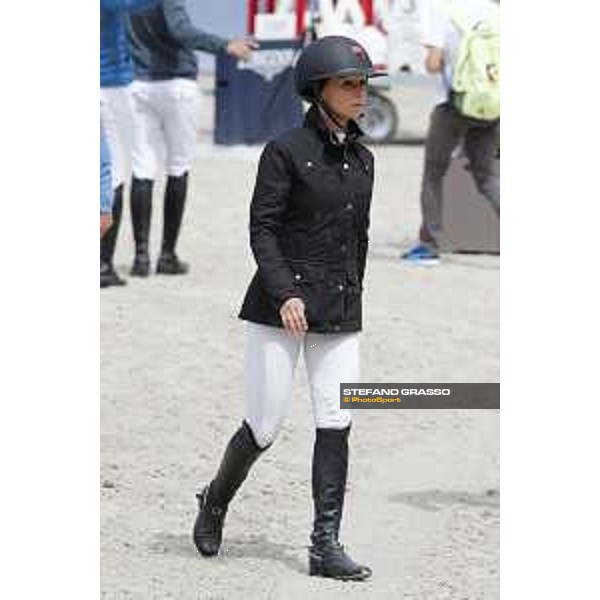 LGCT of Paris - Course walking - Georgina Bloomberg - Paris , Champ de Mars - 30 June 2017 - ph.Mario Grassia/LGCT