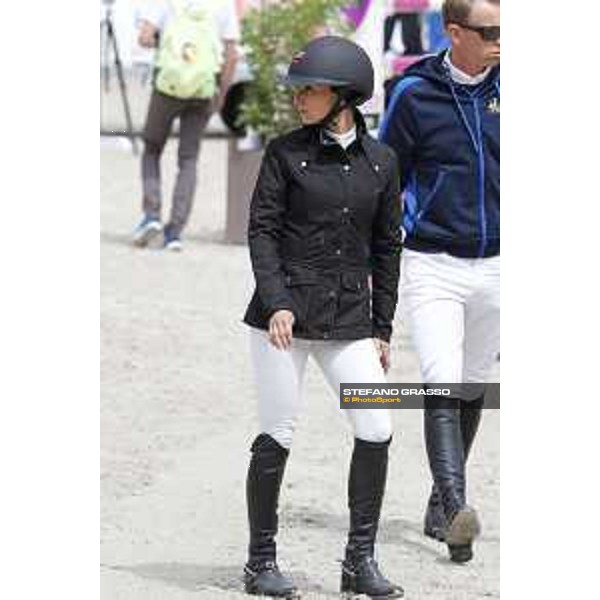 LGCT of Paris - Course walking - Georgina Bloomberg - Paris , Champ de Mars - 30 June 2017 - ph.Mario Grassia/LGCT